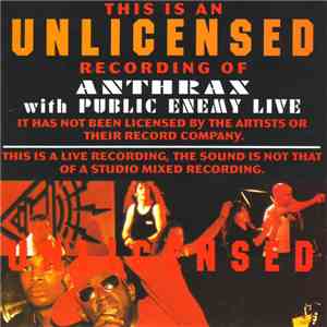 Anthrax With Public Enemy - Live mp3 album