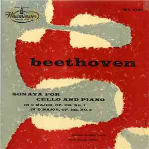 Beethoven - Antonio Janigro, Carlo Zecchi - Sonata For Cello And Piano: In C Major, Op. 102, No. 1; In D Major, Op. 102, No. 2 mp3 album