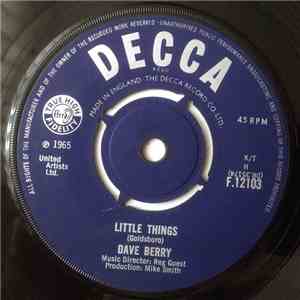Dave Berry - Little Things / I've Got A Tiger By The Tail mp3 album