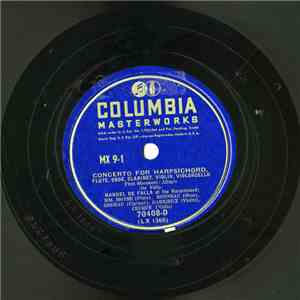 De Falla, MM. Moyse, Bonneau, Godeau, Darrieux, Cruque - Concerto For Harpsichord, Flute, Oboe, Clarinet, Violin, Violoncello mp3 album