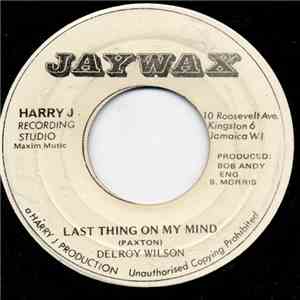Delroy Wilson - Last Thing On My Mind mp3 album