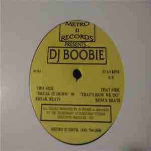 Dj Boobie - Metro Presents Dj Boobie mp3 album