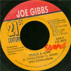 Eric Donaldson - Peace & Love / Pledge My Elegions mp3 album