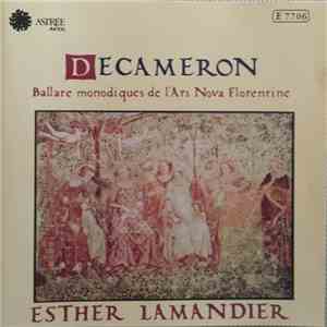 Esther Lamandier - Decameron (Ballate Monodiques De L'Ars Nova Florentine) mp3 album