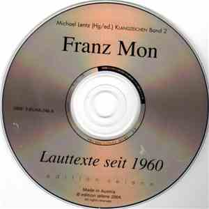 Franz Mon - Lauttexte Seit 1960 mp3 album