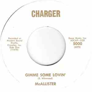 McAllister - Gimme Some Lovin' / Rock And Roll Man mp3 album