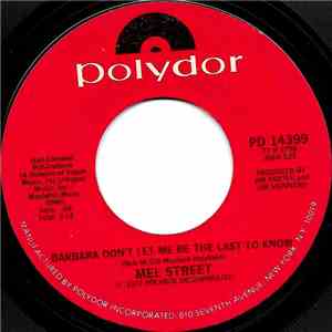 Mel Street - Barbara Don't Let Me Be The Last To Know mp3 album