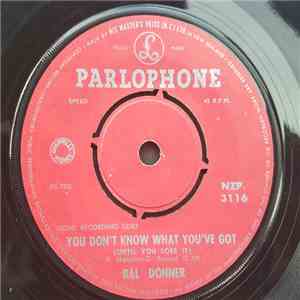 Ral Donner - You Don't Know What You've Got (Until You Lose It) mp3 album