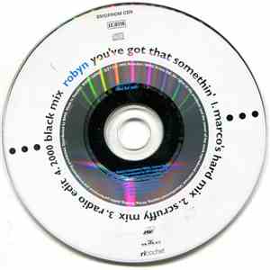 Robyn - You've Got That Somethin' mp3 album
