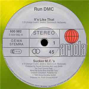 Run DMC - It's Like That / Sucker M.C.'s mp3 album