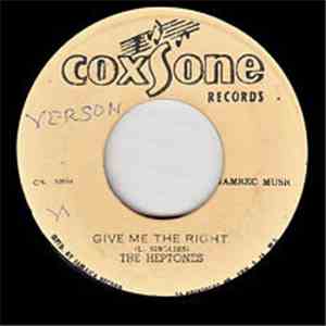 The Heptones - Give Me The Right mp3 album