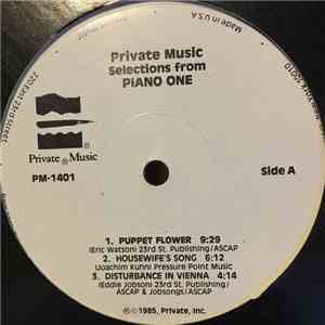 Various - Private Music Selections From Piano One mp3 album