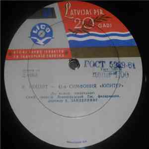 W. A. Mozart - Symphony No. 41 "Jupiter" In C Major / 41-я Симфония "Юпитер", До Мажор mp3 album