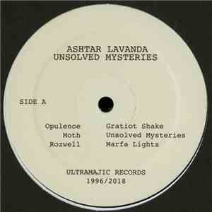 Ashtar Lavanda - Unsolved Mysteries mp3 album