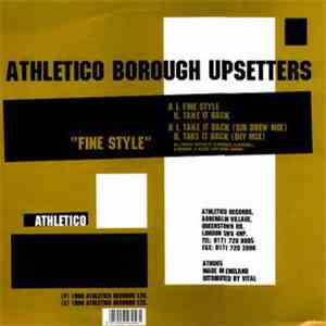 Athletico Borough Upsetters - Fine Style mp3 album