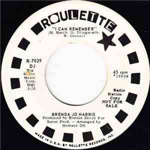 Brenda Jo Harris - I Can Remember / Play With Fire (And You'll Get Burned) mp3 album