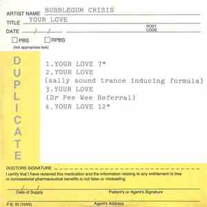Bubblegum Crisis  - Your Love mp3 album