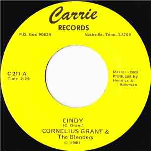 Cornelius Grant & The Blenders - Cindy mp3 album
