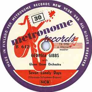 Georgia Gibbs - Seven Lonely Days / If You Take My Heart Away mp3 album