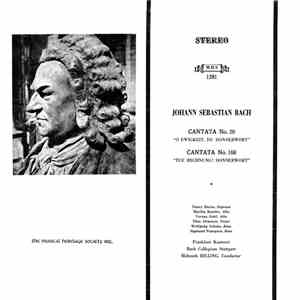 Johann Sebastian Bach, Helmuth Rilling, Bach Collegium Stuttgart, Frankfurt Kantorei - Cantata No. 20; Cantata No. 168 mp3 album