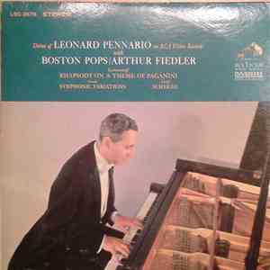 Leonard Pennario With Boston Pops, Arthur Fiedler - Debut Of Leonard Pennario On RCA Victor Records With Boston Pops/Arthur Fiedler mp3 album