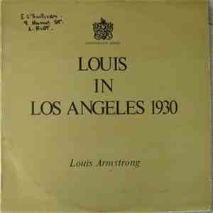 Louis Armstrong - Louis In Los Angeles 1930 mp3 album