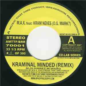 M.A.X. / Clutch Shooters - Kraminal Minded (Remix) / The Life That We Lead Pt.2 mp3 album