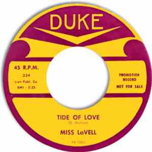 Miss LaVell - Just Look At You Fool / Tide Of Love mp3 album