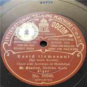 Mouzino - Kssid Tlemssani (Ligt Anaia Koudat) / Neklab Aarak (Koudou Bidi) mp3 album