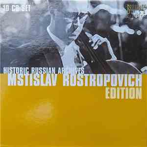 Mstislav Rostropovich - Mstislav Rostropovich Edition mp3 album