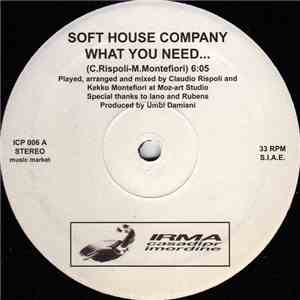 Soft House Company - What You Need... mp3 album