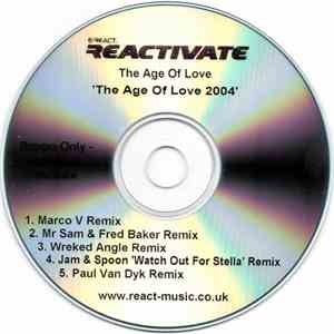 The Age Of Love - The Age Of Love 2004 mp3 album