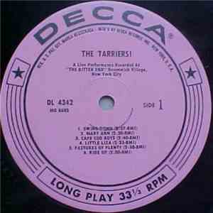 The Tarriers - A Live Performance Recorded At " The Bitter End" Greenwich Village .New York City mp3 album