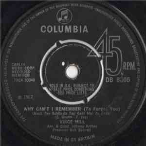 Vince Hill - Why Can't I Remember (To Forget You) mp3 album