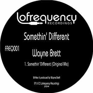 Wayne Brett - Somethin' Different mp3 album