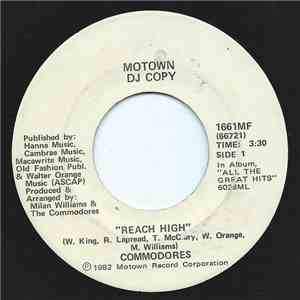 Commodores - Reach High mp3 album