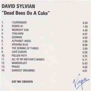 David Sylvian - Dead Bees On A Cake mp3 album