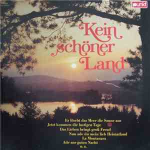 Der Bergchor Harmonie, A. Pfitzner - Kein Schöner Land mp3 album