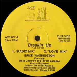 Erick Washington - Breakin' Up / Vain mp3 album