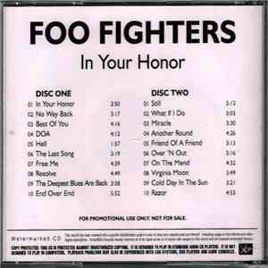 Foo Fighters - In Your Honor mp3 album