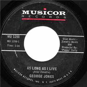 George Jones  - As Long As I Live mp3 album