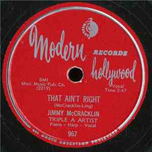 Jimmy McCracklin - That Ain't Right / Gonna Tell Your Mother mp3 album
