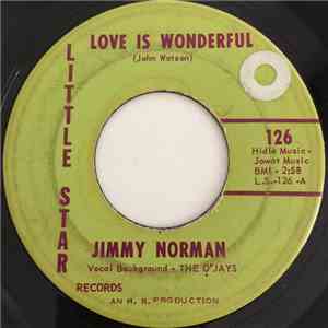 Jimmy Norman - Love Is Wonderful mp3 album