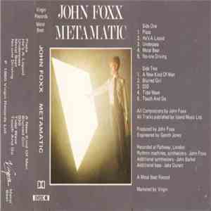 John Foxx - Metamatic mp3 album