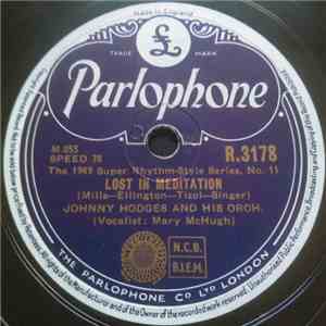 Johnny Hodges And His Orch. - Lost In Meditation / A Blues Serenade mp3 album