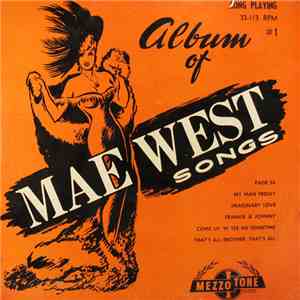 Mae West - Album Of Mae West Songs mp3 album