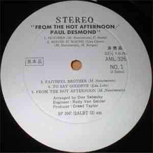 Paul Desmond - From The Hot Afternoon mp3 album