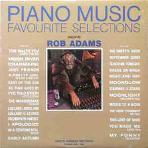 Rob Adams  - Piano Music Favourite Selections mp3 album