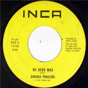 Sonora Ponceña - No Bebo Mas/Night Love mp3 album