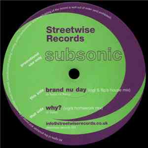 Subsonic - Brand Nu Day mp3 album